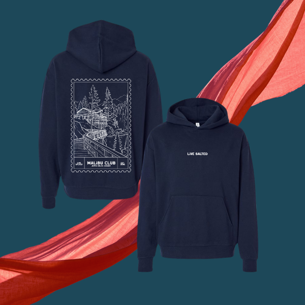 Malibu Retreat Hoodie — Navy
