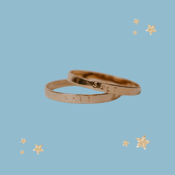 'Salt' Ring (14k Gold)