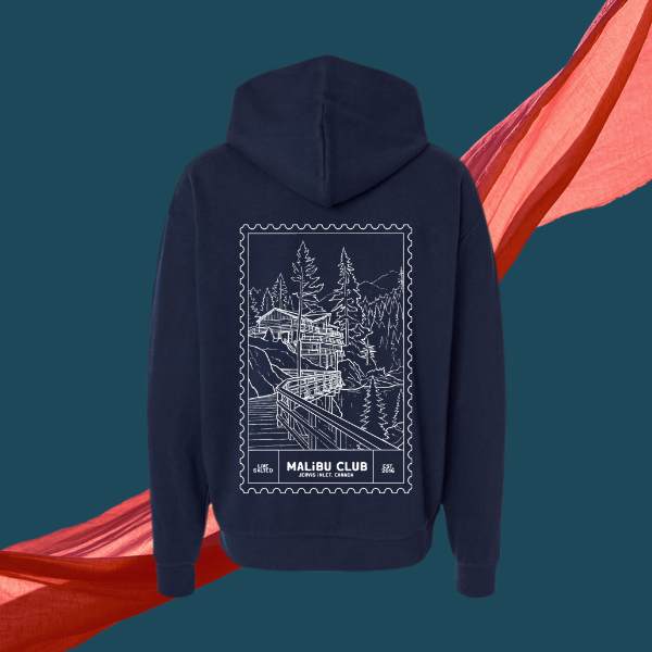 Malibu Retreat Hoodie — Navy